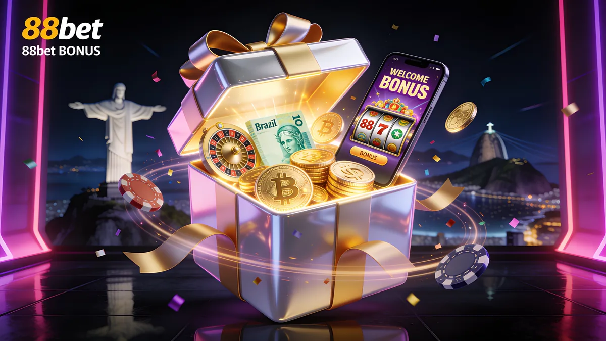 88bet no Brasil — Bônus de cassino da 88bet