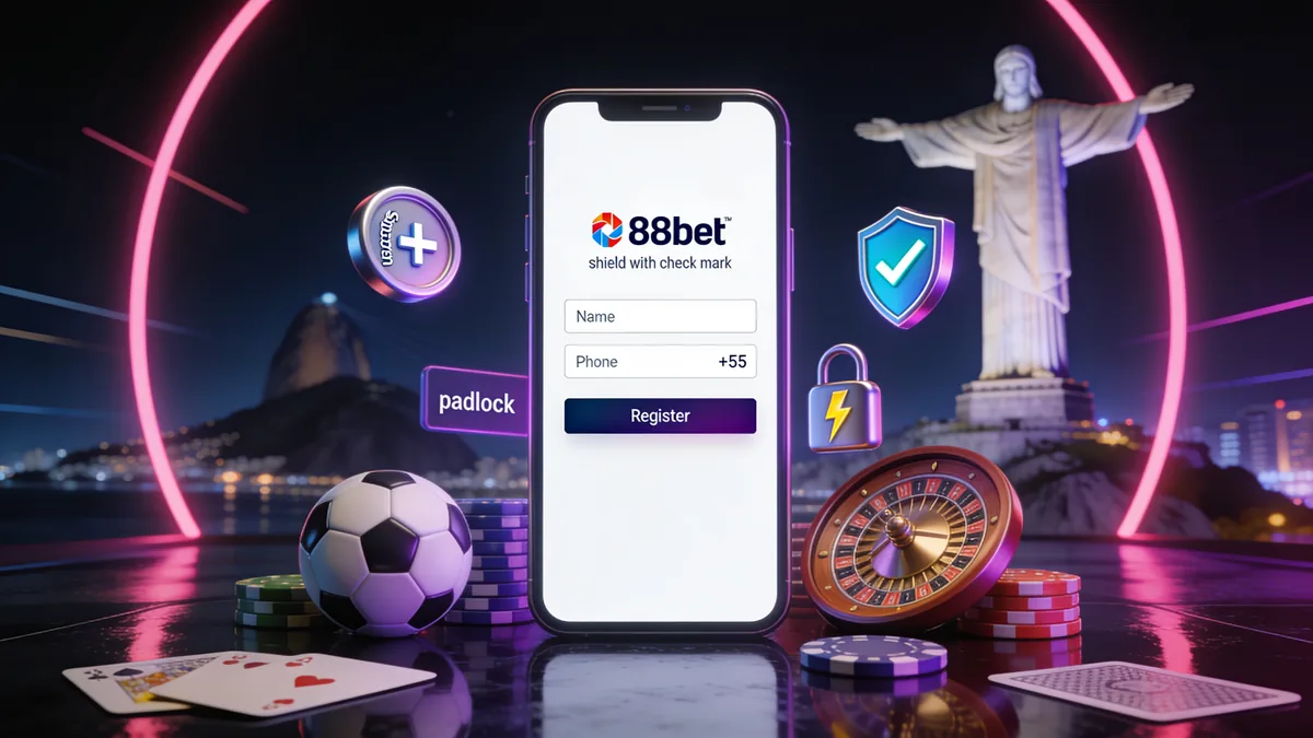 Cadastro na 88bet: Passo a Passo: guia de 88bet para jogadores no Brasil